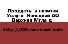 Продукты и напитки Услуги. Ненецкий АО,Верхняя Мгла д.